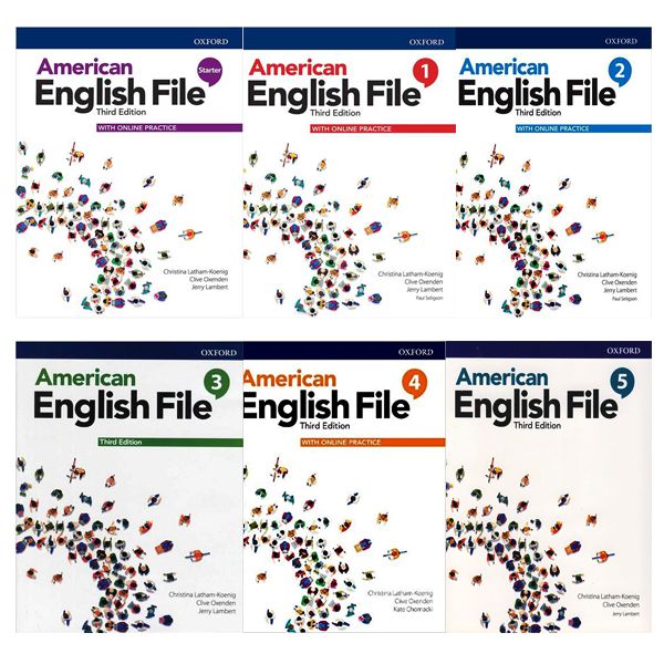 ثبت نام دوره کتاب American English File Starter