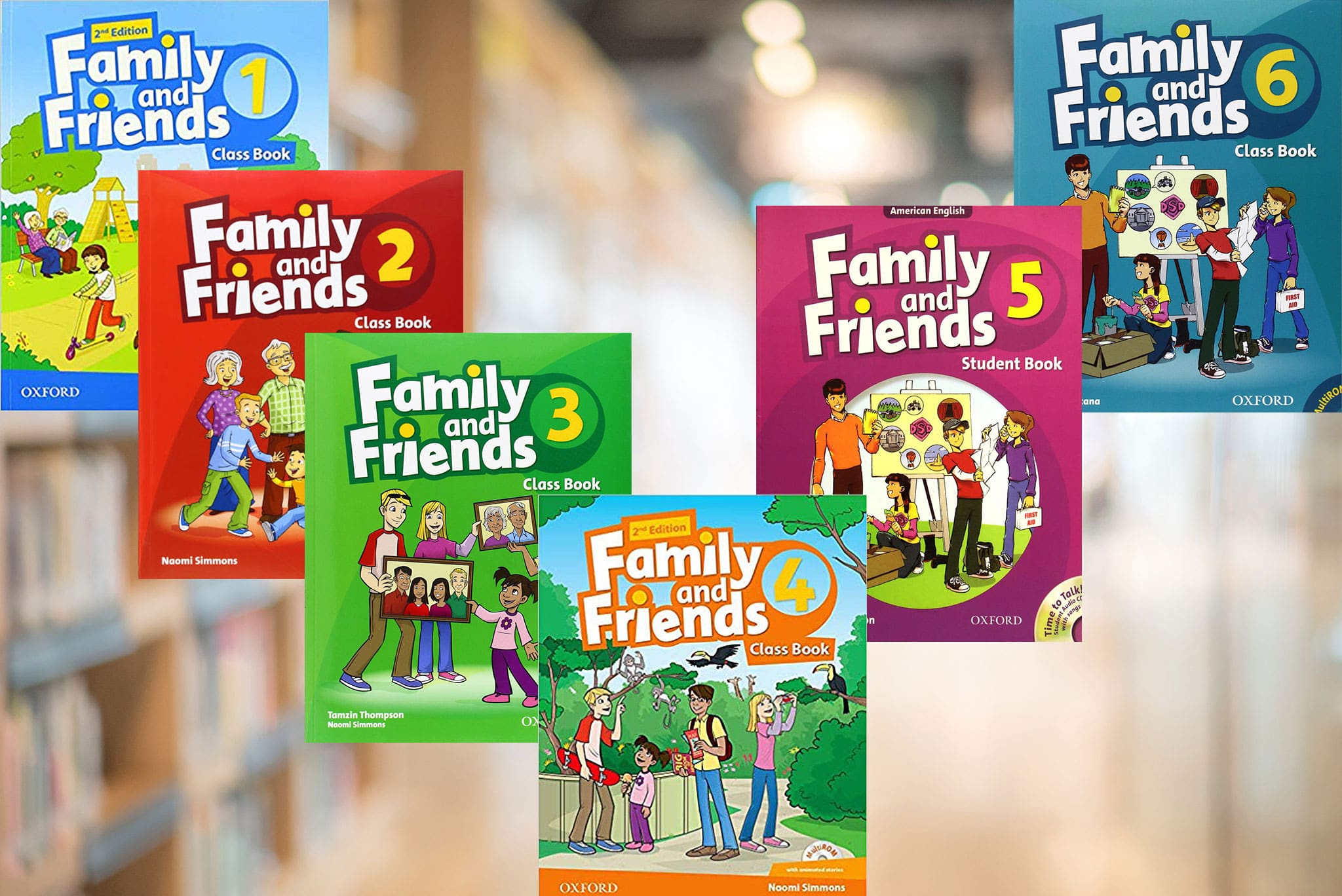 معرفی کتاب family and friends
