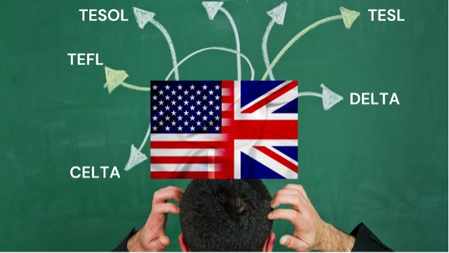 معرفی  TEFL، TESOL، CELTA، TESL و DELTA 